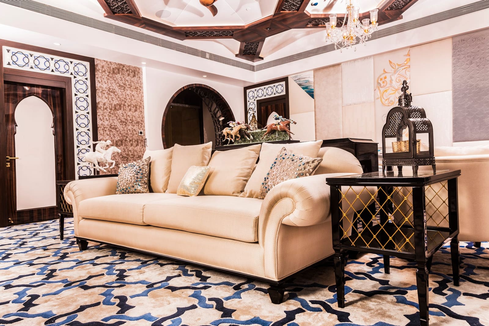 Luxury residence, curtains and complete furnishing, Mumbai