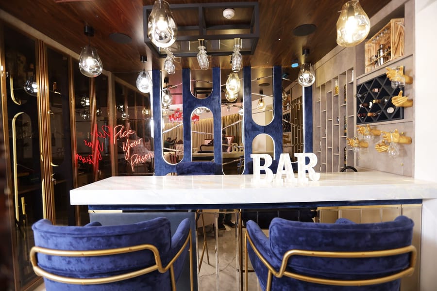 Commercial space, custom soft furnishings and curtains, Mumbai