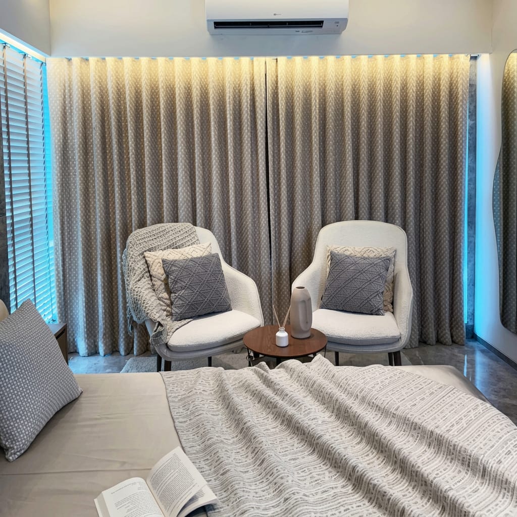 Custom curtains and drapes